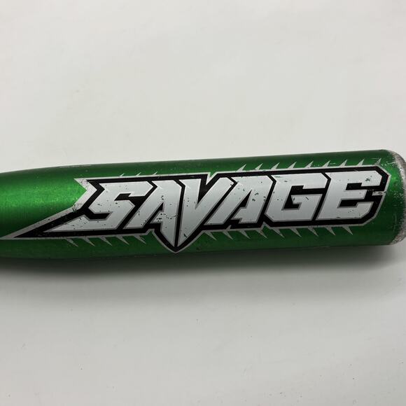 Rawlings Savage Baseball Bat 28" 18oz Green Oversized 2.25" Barrel Little League - Picture 4 of 8
